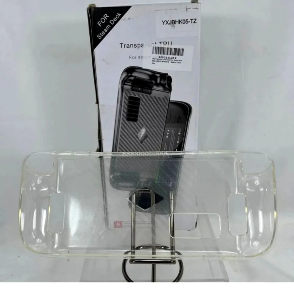 Steam deck case transparent